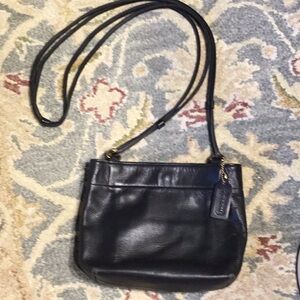 💜Coach Rare Vintage  0606 224 Double Strap shoulder bag